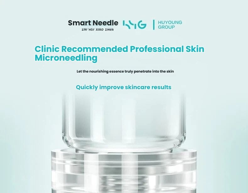Thalia - Set : Microneedling Roller Essence Oil Applicator (Various Designs) & Glass Vials for Serum
