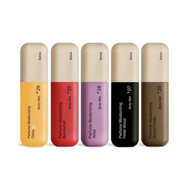 hetras - Double Shot Perfume Body Mist - 5 Types
