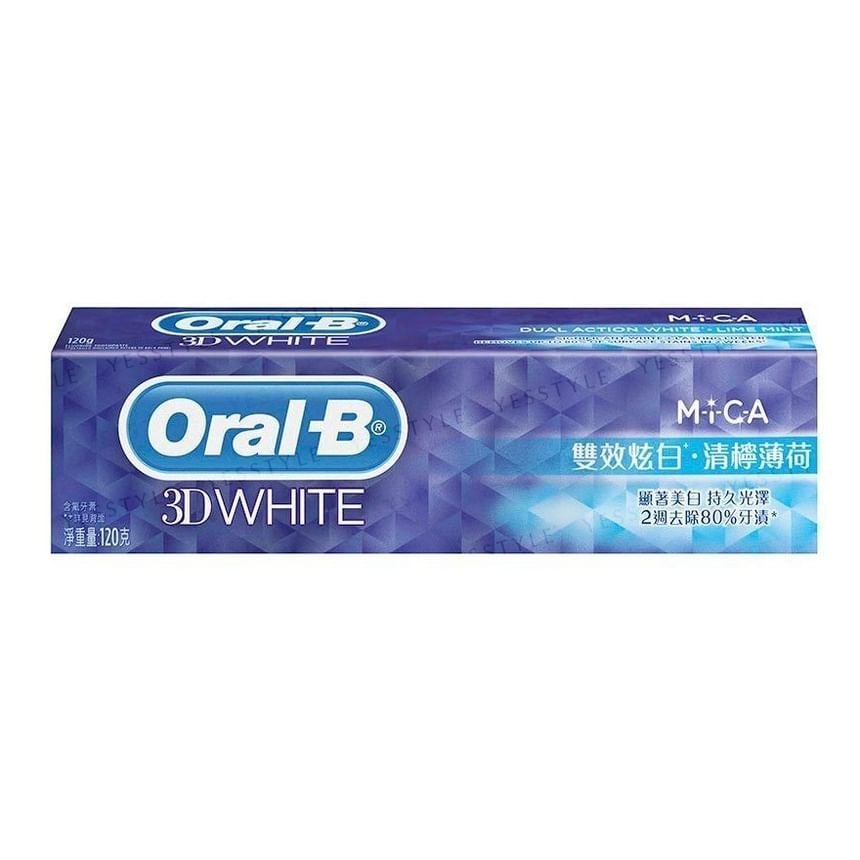 Oral-B - 3D White Toothpaste Lime Mint (120g)