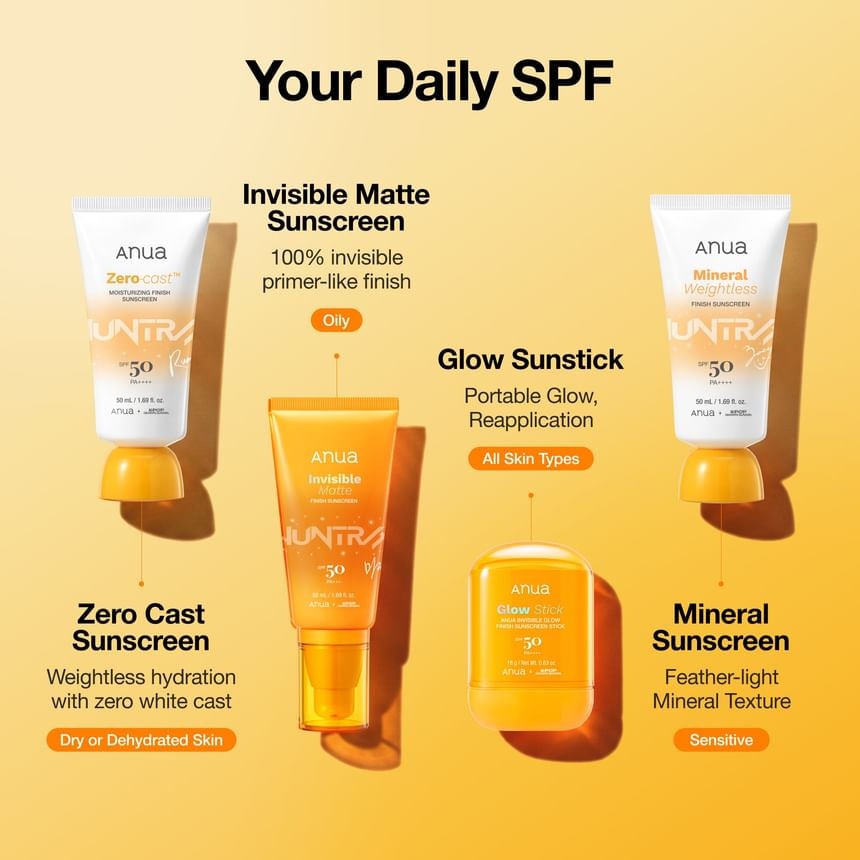 Anua - Mineral Weightless Finish Sunscreen Kpop Demon Hunters Collaboration