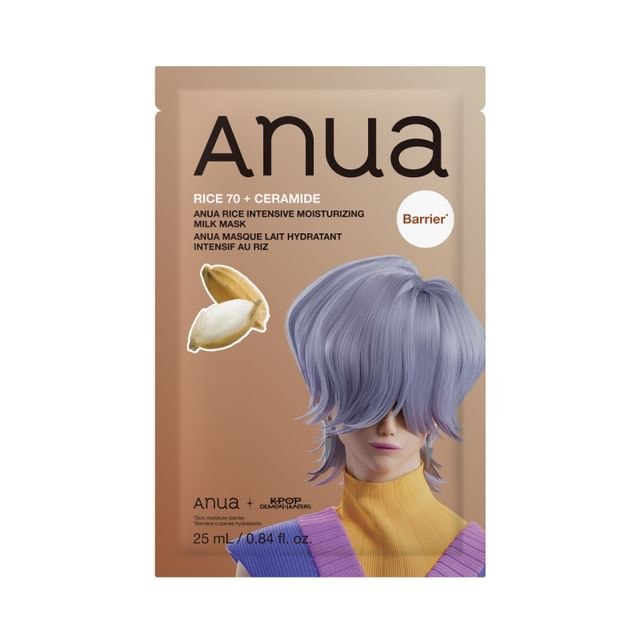 Anua - Rice Intensive Moisturizing Milk Mask Kpop Demon Hunters Collaboration