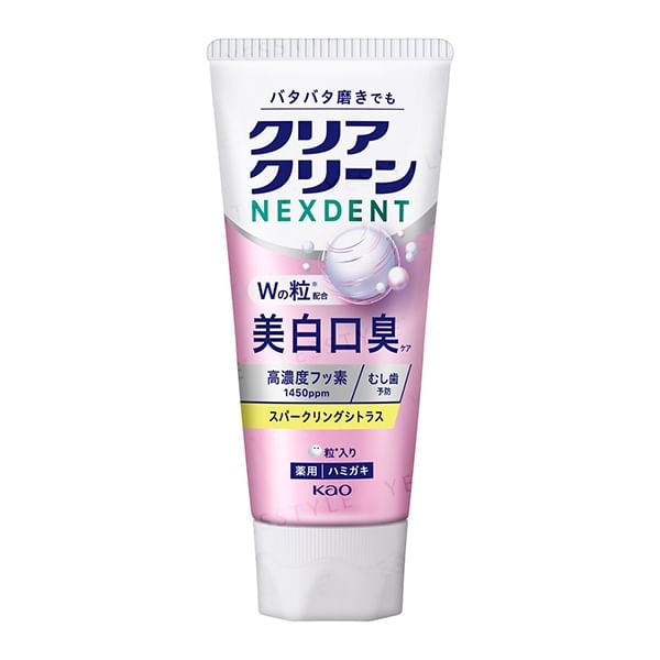 Kao - Clear Clean NEXDENT Whitening & Bad Brath Sparkling Citrus Toothpaste (110g)