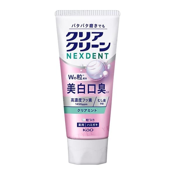 Kao - Clear Clean NEXDENT Whitening & Bad Brath Clear Mint Toothpaste (110g)