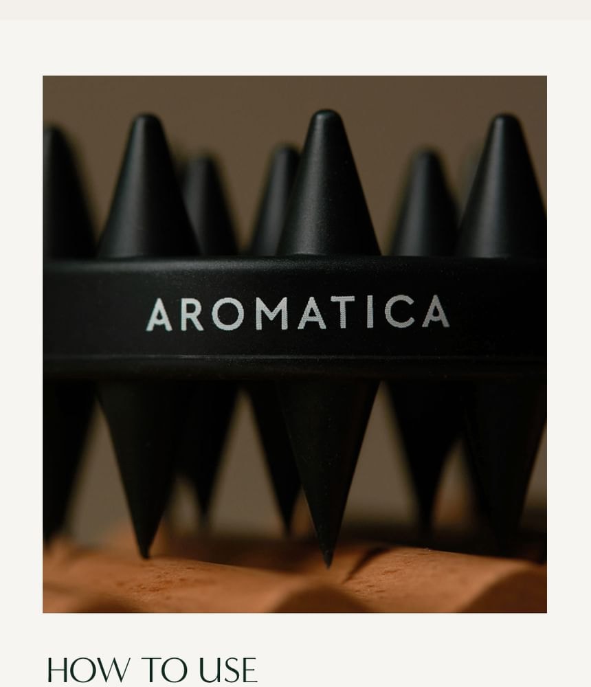 AROMATICA - Dual Scalp Care Shampoo Brush