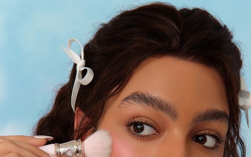 Flower Knows - Bunny Garden Angled Blush Brush - 2 Colors