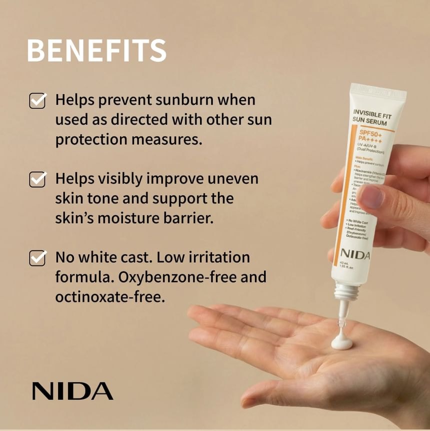 NIDA - Invisible Fit Sun Serum