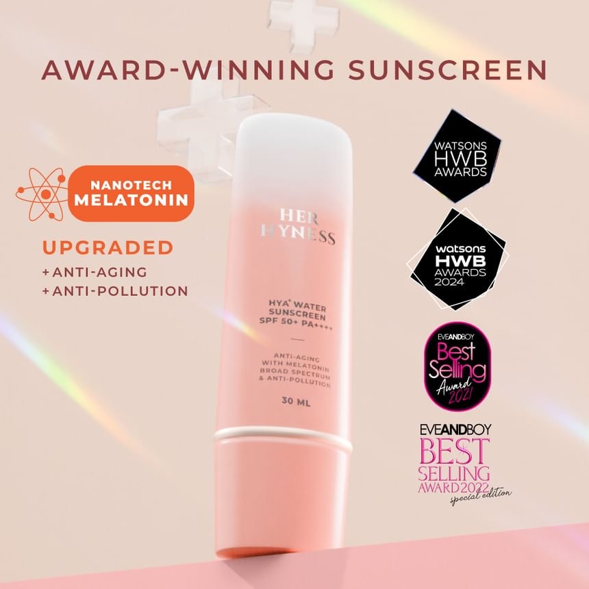 HER HYNESS - Hya+ Water Sunscreen SPF 50+ PA++++