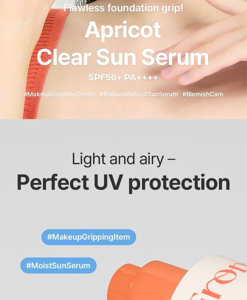 I'm from - Apricot Clear Sun Serum