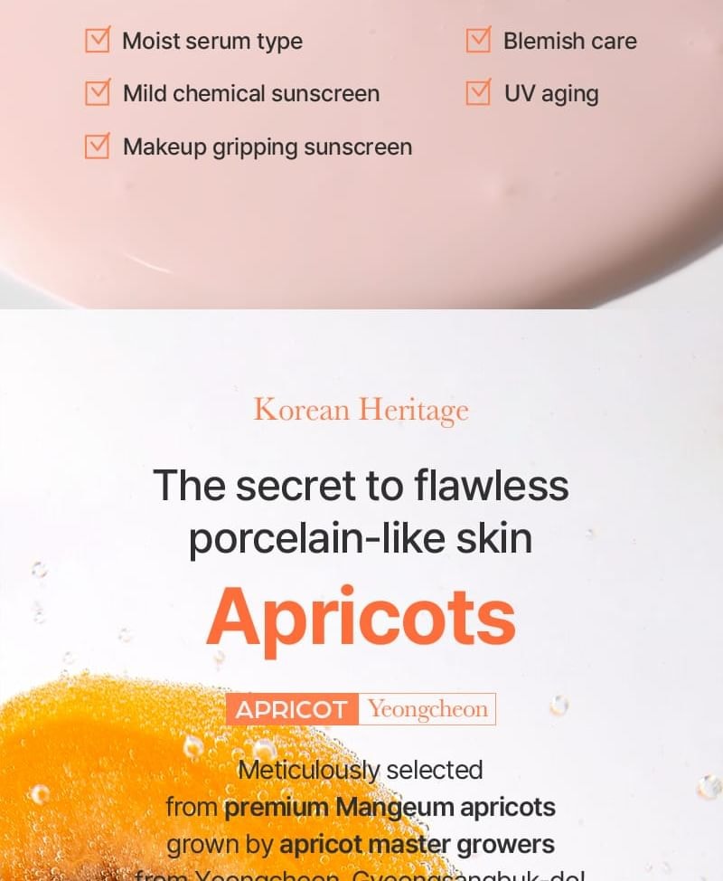 I'm from - Apricot Clear Sun Serum