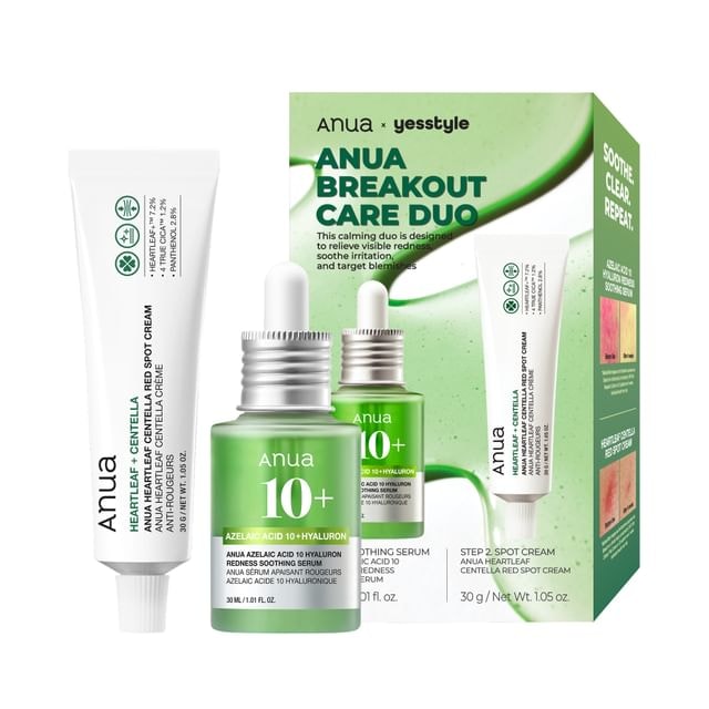 Anua - YesStyle Exclusive Breakout Care Duo Set