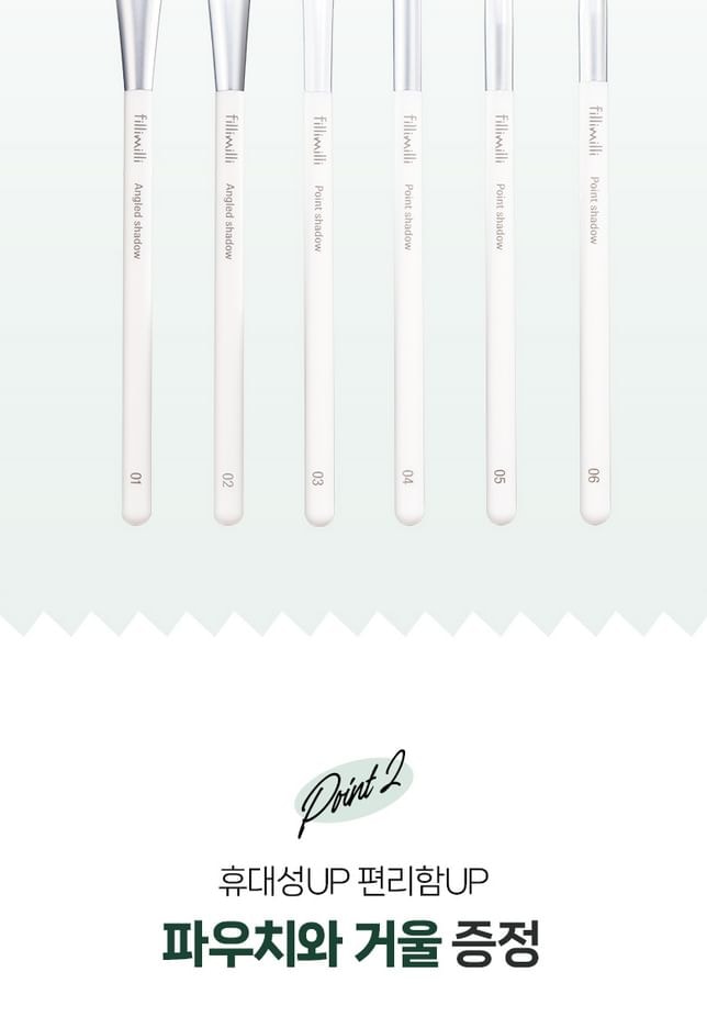 fillimilli - Eye Makeup Brush Kit (5 pcs)