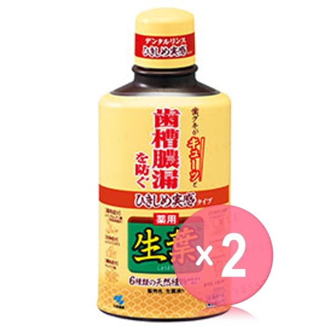 Kobayashi - Fresh Leaf Mouthwash 2pcs Bundle Set