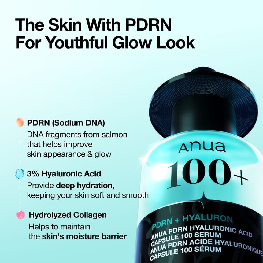 Anua - PDRN Hyaluronic Acid Capsule 100 Serum Set Kpop Demon Hunters Collaboration
