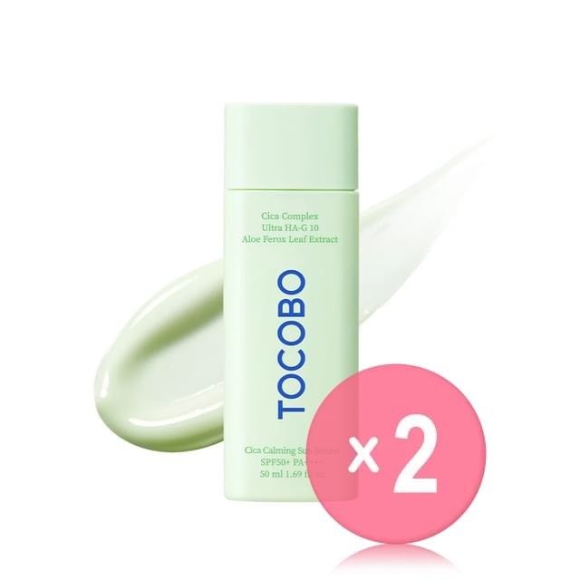 TOCOBO - Cica Calming Sun Serum 2pcs Bundle Set