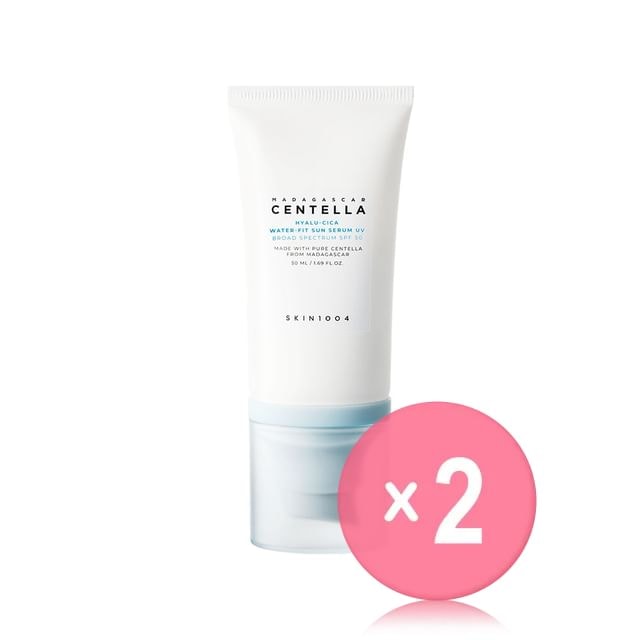 SKIN1004 - Madagascar Centella Hyalu-Cica Water-Fit Sun Serum UV OTC Version 2pcs Bundle Set