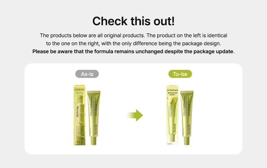 Arencia - Vitamin C Booster Shot 2pcs Bundle Set