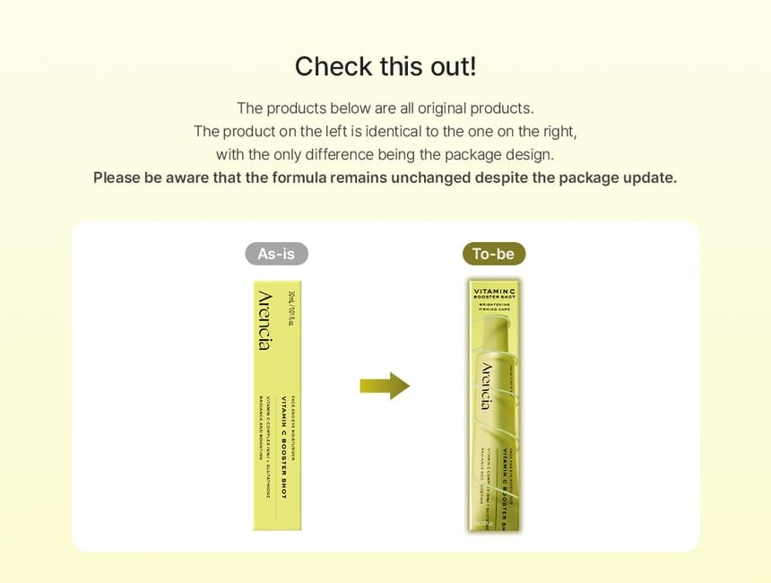 Arencia - Vitamin C Booster Shot 2pcs Bundle Set