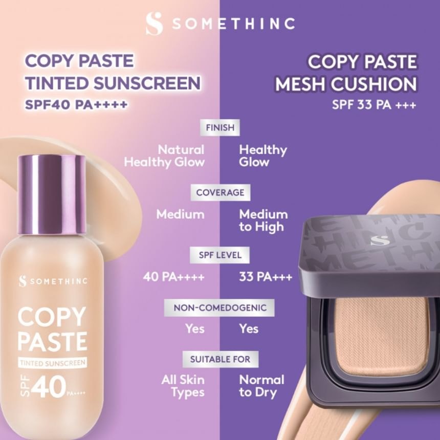 SOMETHINC - Copy Paste Tinted Sunscreen SPF 40 PA++++