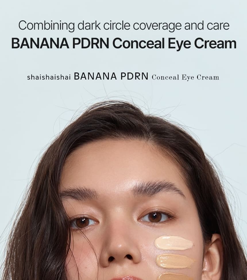 shaishaishai - BANANA PDRN Conceal Eye Cream - 5 Colors