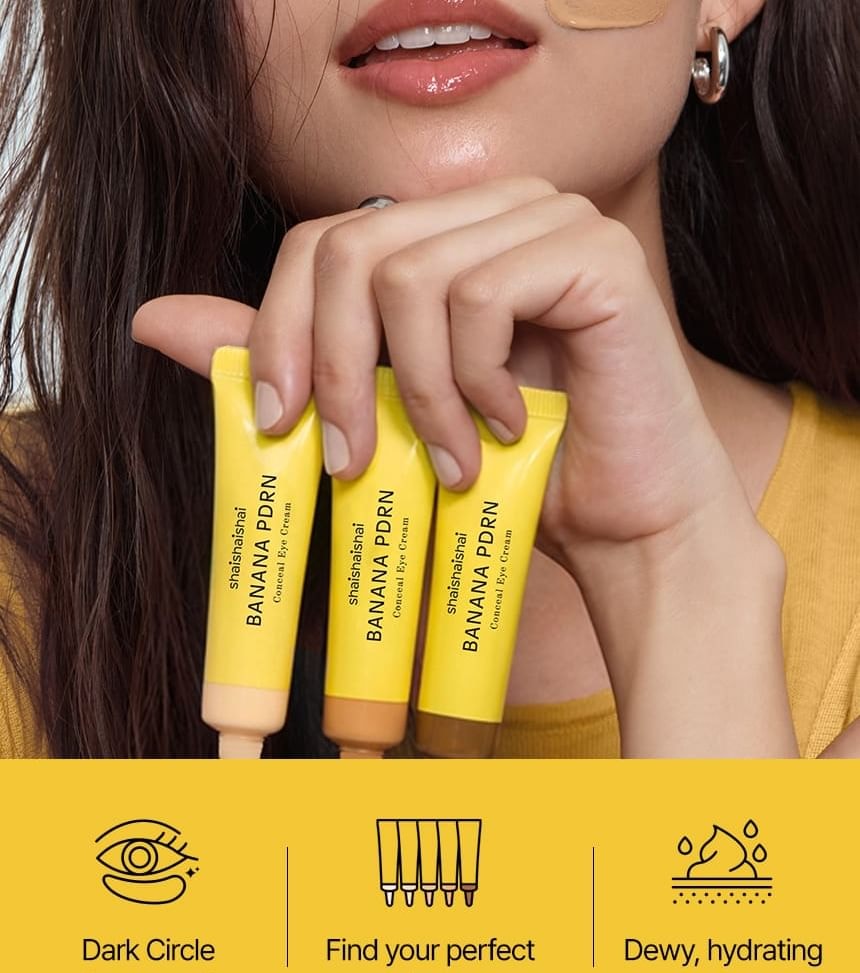 shaishaishai - BANANA PDRN Conceal Eye Cream - 5 Colors