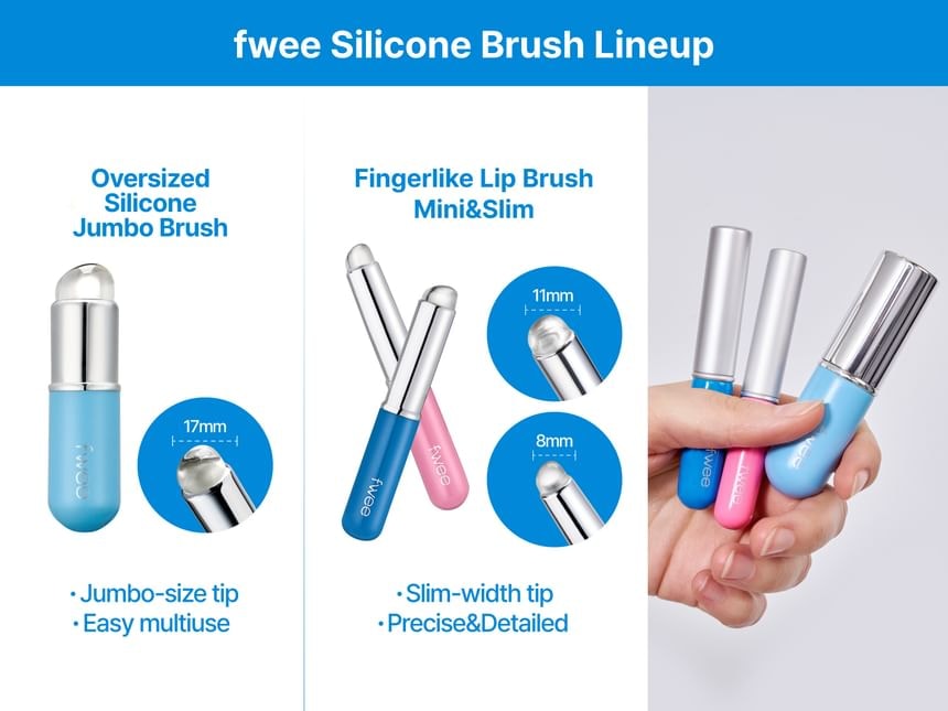 fwee - Oversized Silicone Jumbo Brush