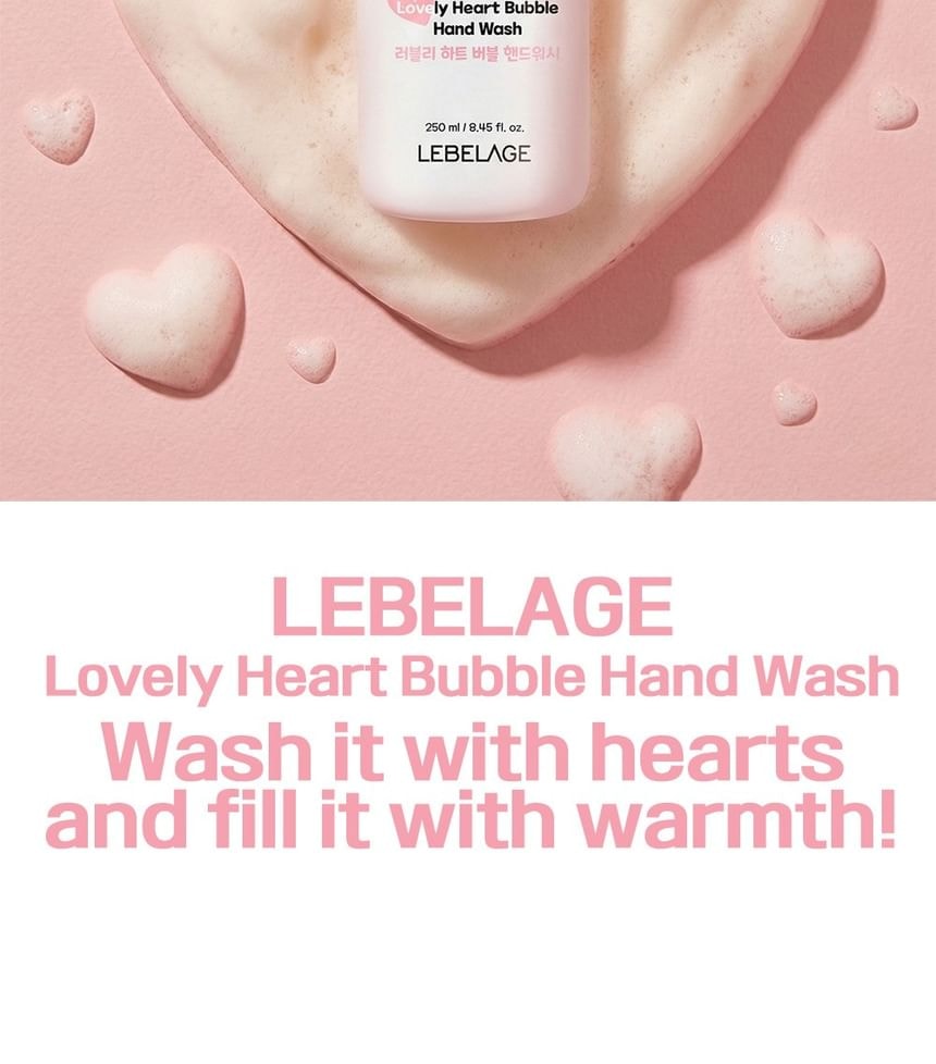 LEBELAGE - Lovely Heart Bubble Hand Wash (250ml)