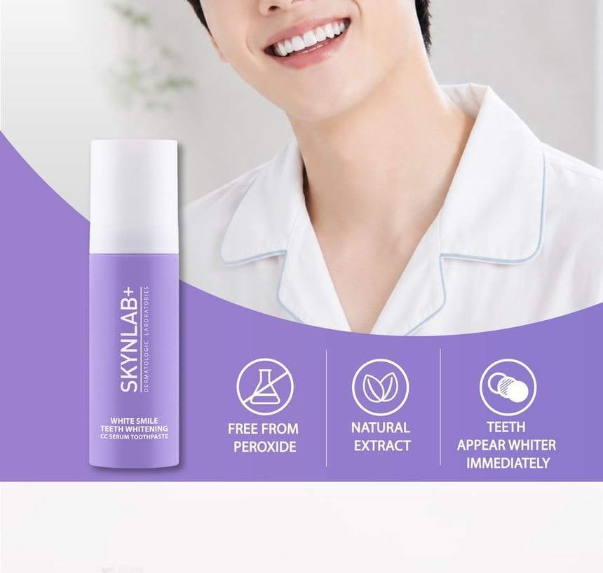 Skynlab - White Smile Teeth Whitening CC Serum Toothpaste (5ml)