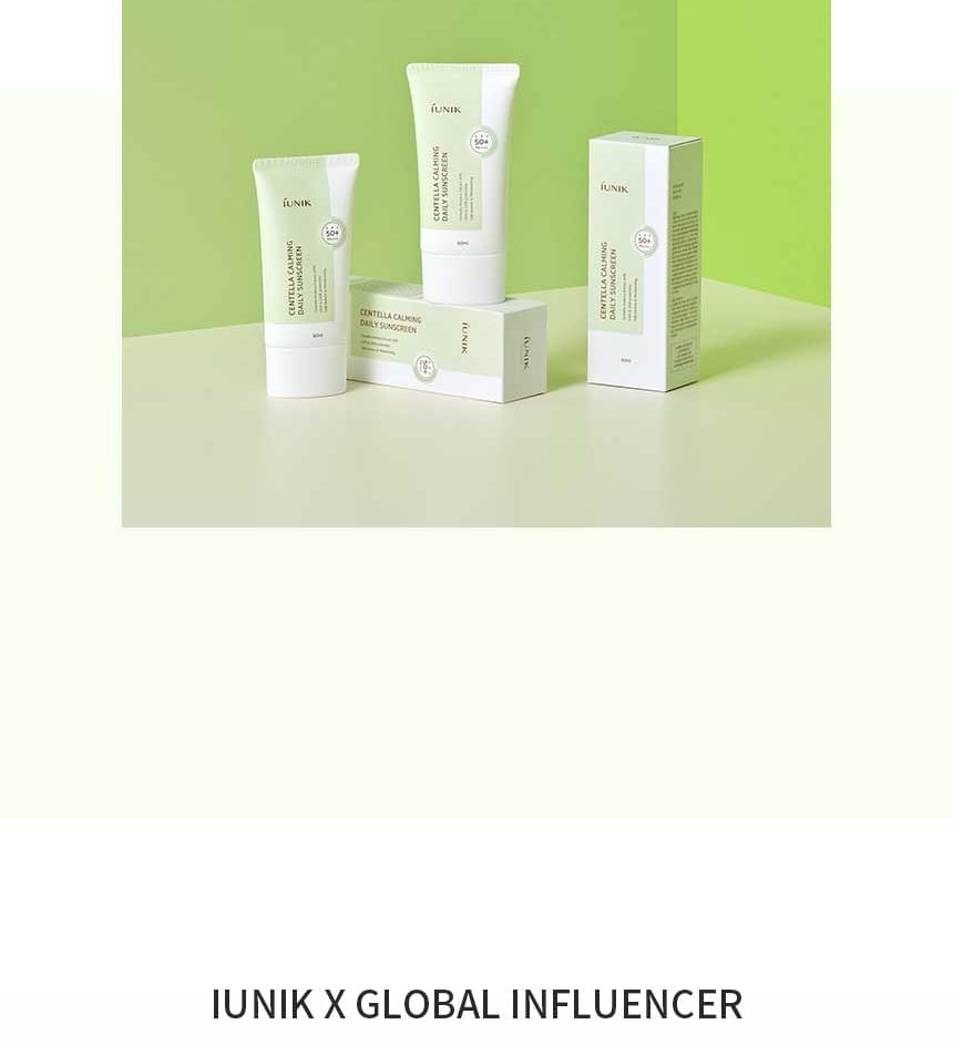 iUNIK - Centella Calming Daily Sunscreen 2pcs Bundle Set