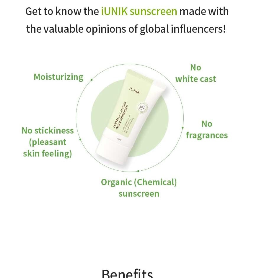 iUNIK - Centella Calming Daily Sunscreen 2pcs Bundle Set