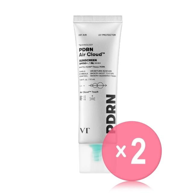 VT - PDRN Air Cloud Sunscreen 2pcs Bundle Set