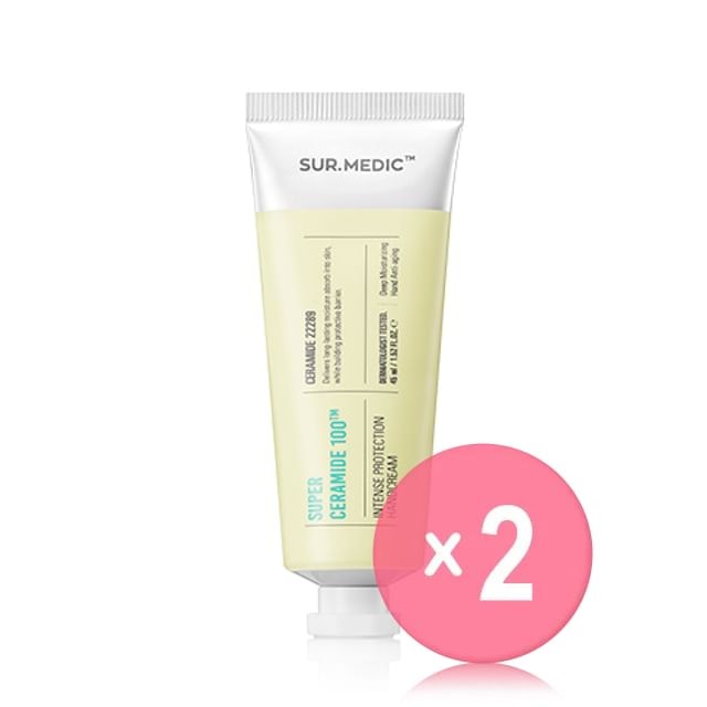 NEOGEN - Surmedic Super Ceramide 100TM Intense Protection Hand Cream 2pcs Bundle Set