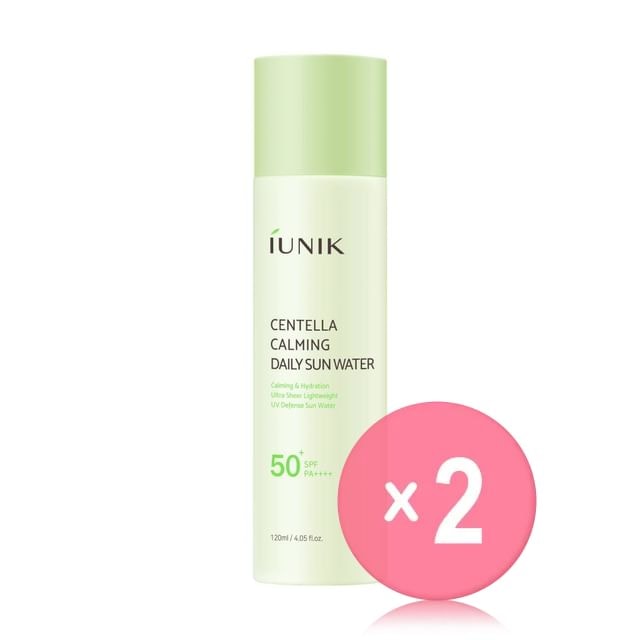 iUNIK - Centella Calming Daily Sun Water 2pcs Bundle Set