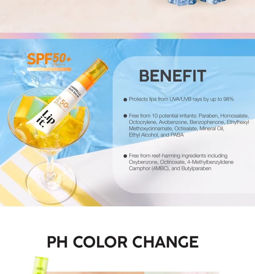 Lipit - Umbrella Sun Balm SPF 50+ PA++++