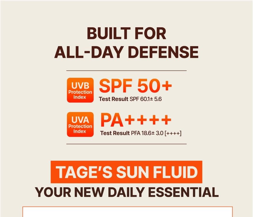 Tage - Cica-Tree Soothing Daily Sun Fluid 2pcs Bundle Set