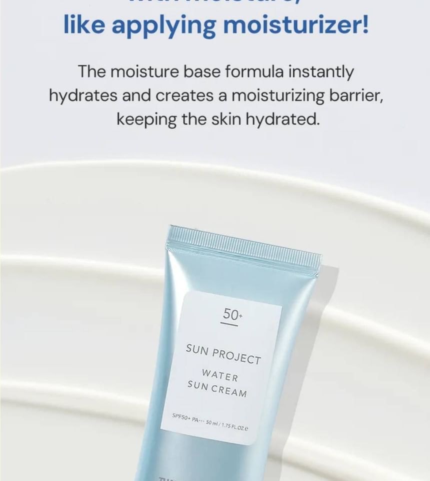 THANK YOU FARMER - Sun Project Water Sun Cream SPF50+ PA+++ 50ml 2pcs Bundle Set