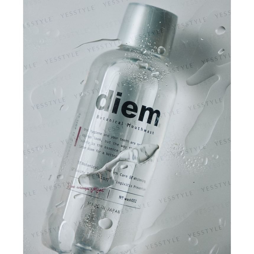 diem - Rose Aroma Mint Botanical Mouthwash 2pcs Bundle Set (500ml x 2 pcs)