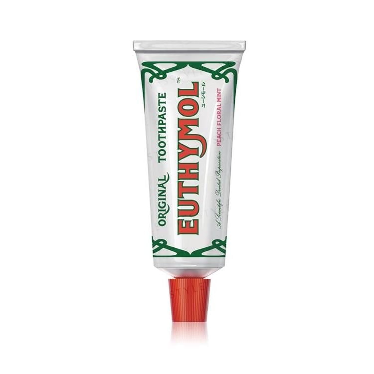 Ginza Stefany Tokyo - EUTHYMOL Peach Floral Mint Toothpaste 2pcs Bundle Set (106g x 2 pcs)