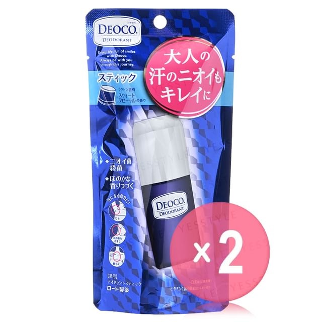 Rohto Mentholatum - Deoco Deodorant Stick 2pcs Bundle Set