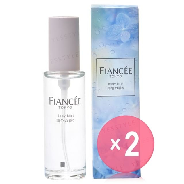 FIANCEE - Body Mist Rain-colored 2pcs Bundle Set