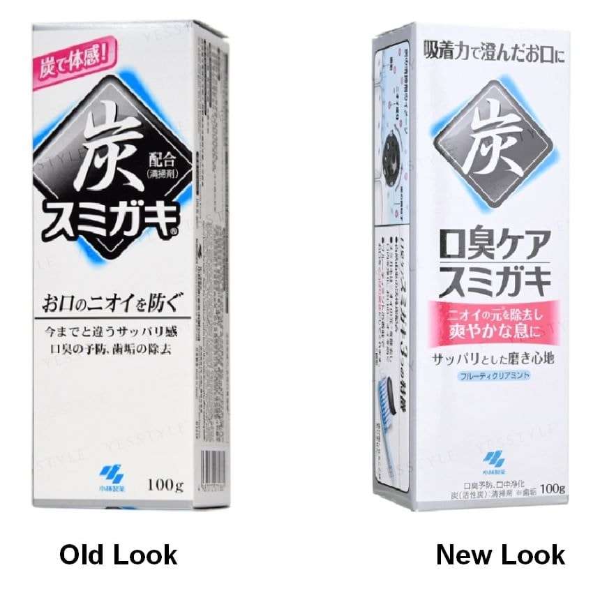 Kobayashi - Charclean Charcoal Power Toothpaste 5pcs Bundle Set (100g x 5 pcs)