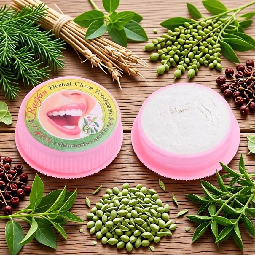 Rasyan - Herbal Clove Toothpaste 10pcs Bundle Set (25g x 10 pcs)