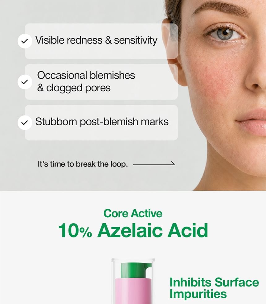 NINELESS - A-Control 10% Azelaic Acid Serum