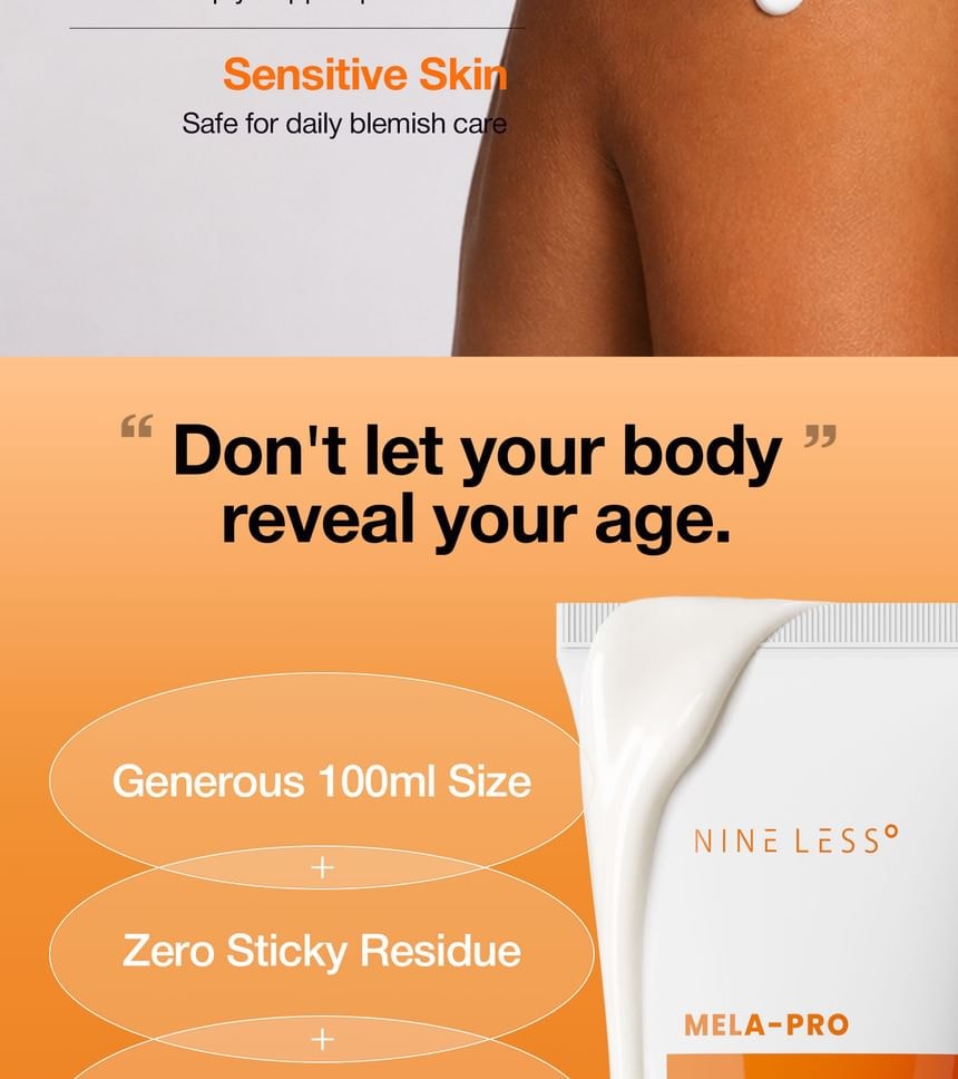 NINELESS - Mela-Pro TXA Sunscreen