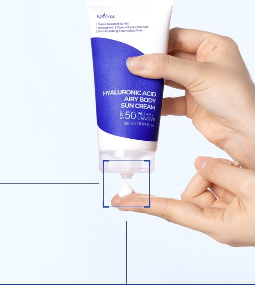 Isntree - Hyaluronic Acid Airy Body Sun Cream 2pcs Bundle Set
