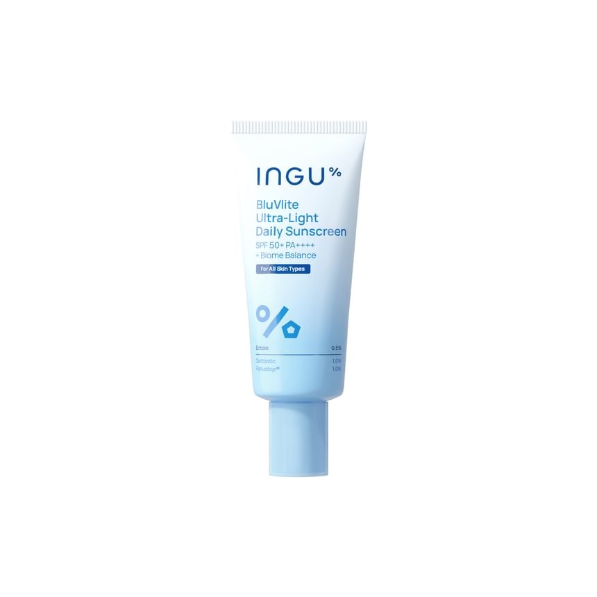 INGU - BluVlite Ultra-Light Daily Sunscreen SPF 50 PA++++ + Biome Balance