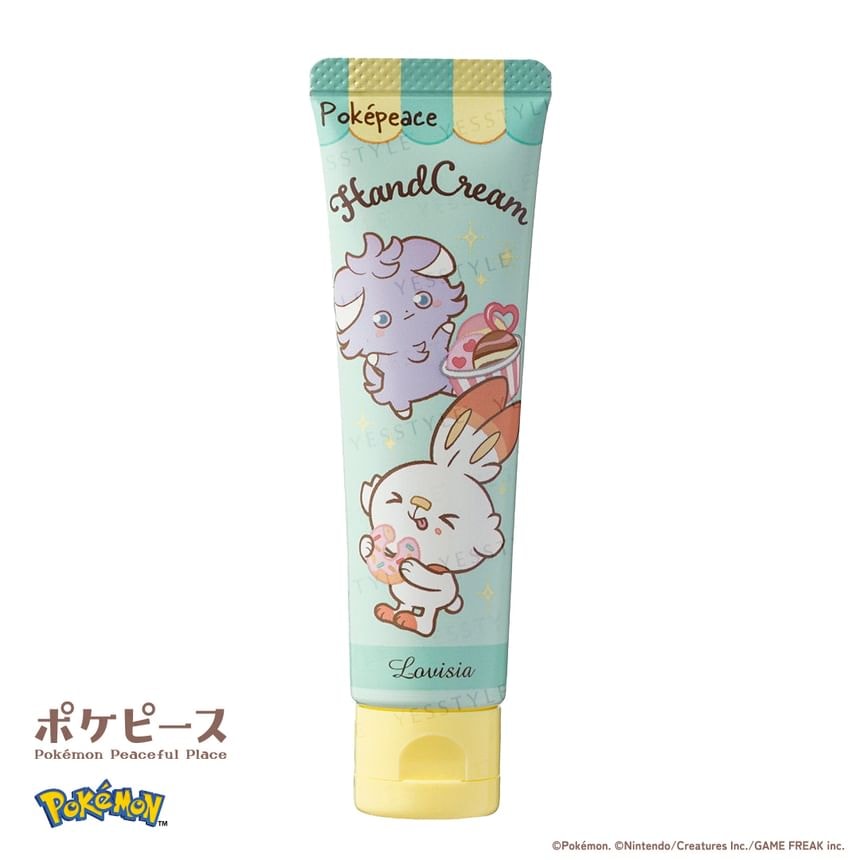 Lovisia - Pokemon Pokepeace Hand Cream 2pcs Bundle Set (Hibanney & Nyasper Peach Sorbet - 30g x 2 pcs)