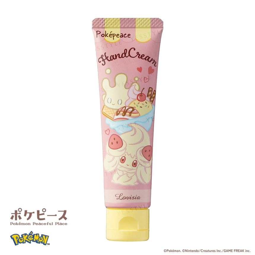 Lovisia - Pokemon Pokepeace Hand Cream 2pcs Bundle Set (Hibanney & Nyasper Peach Sorbet - 30g x 2 pcs)