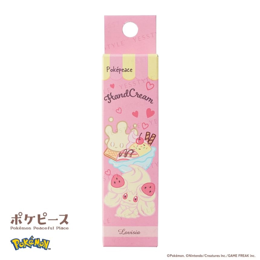 Lovisia - Pokemon Pokepeace Hand Cream 2pcs Bundle Set (Hibanney & Nyasper Peach Sorbet - 30g x 2 pcs)