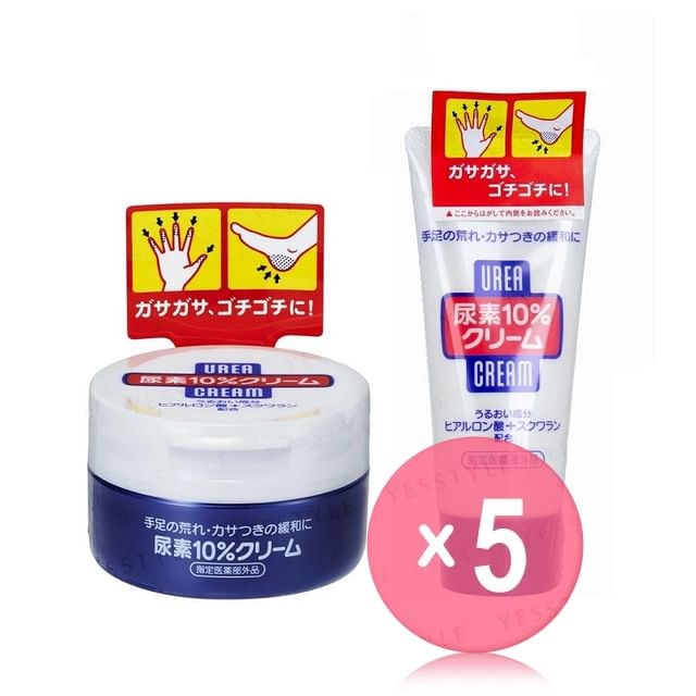Shiseido - finetoday Urea 10% Hand & Foot Cream 5pcs Bundle Set