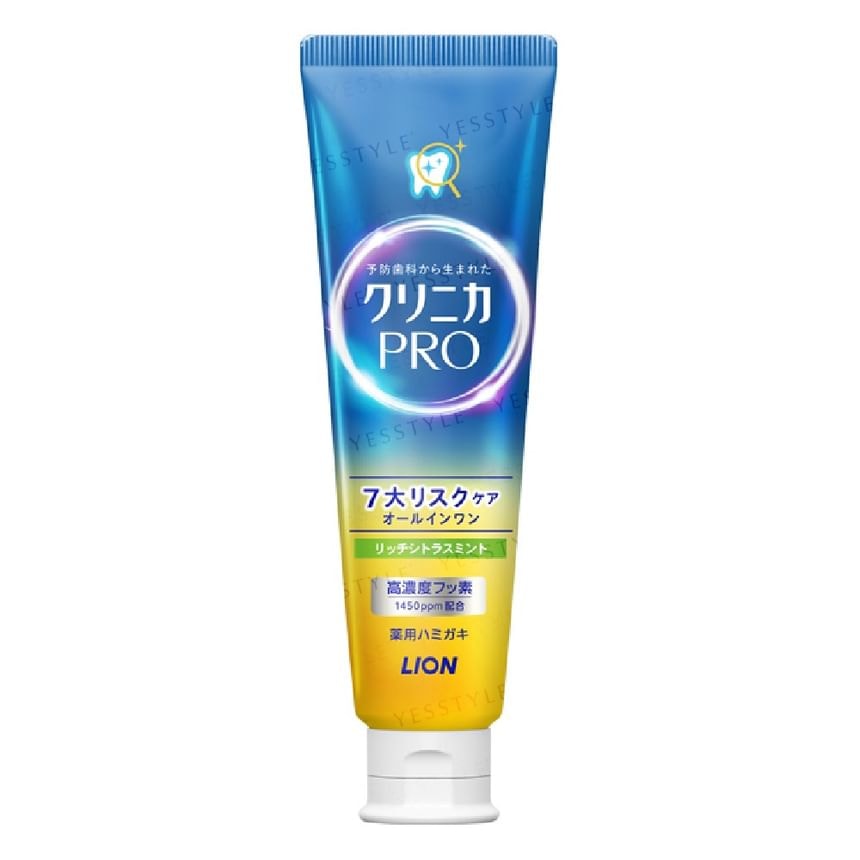 LION - Clinica Pro All In One Toothpaste 5pcs Bundle Set (Fresh Clean - 95g x 5 pcs)